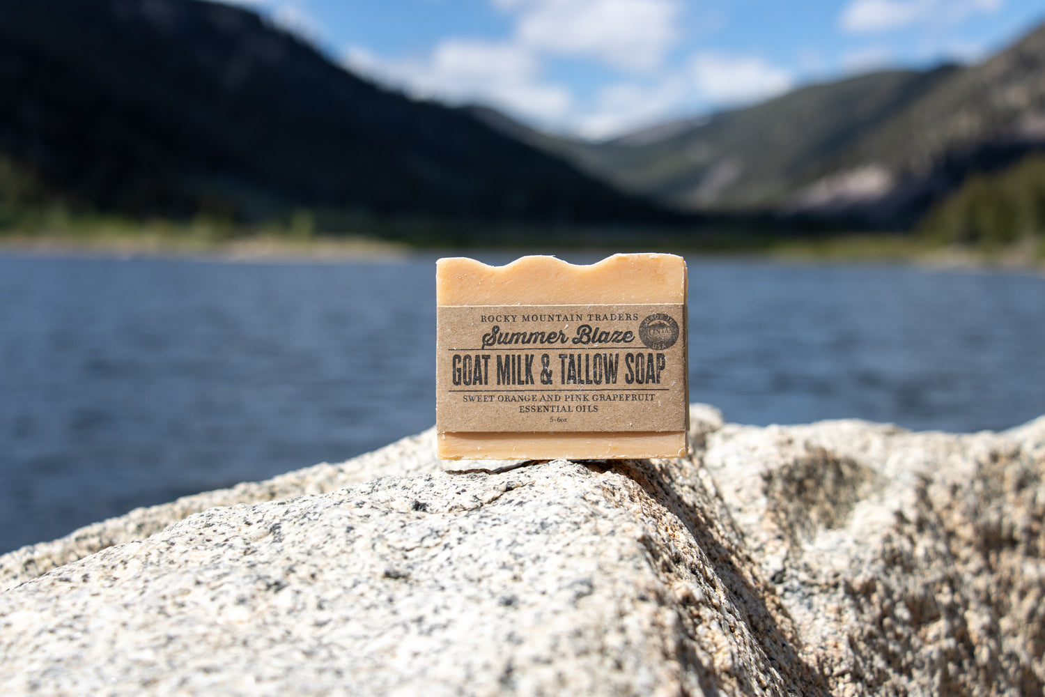 Summer Blaze Goat Milk and Tallow Soap